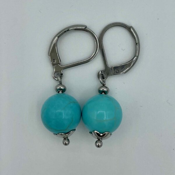 Boucles d'oreilles Turquoise