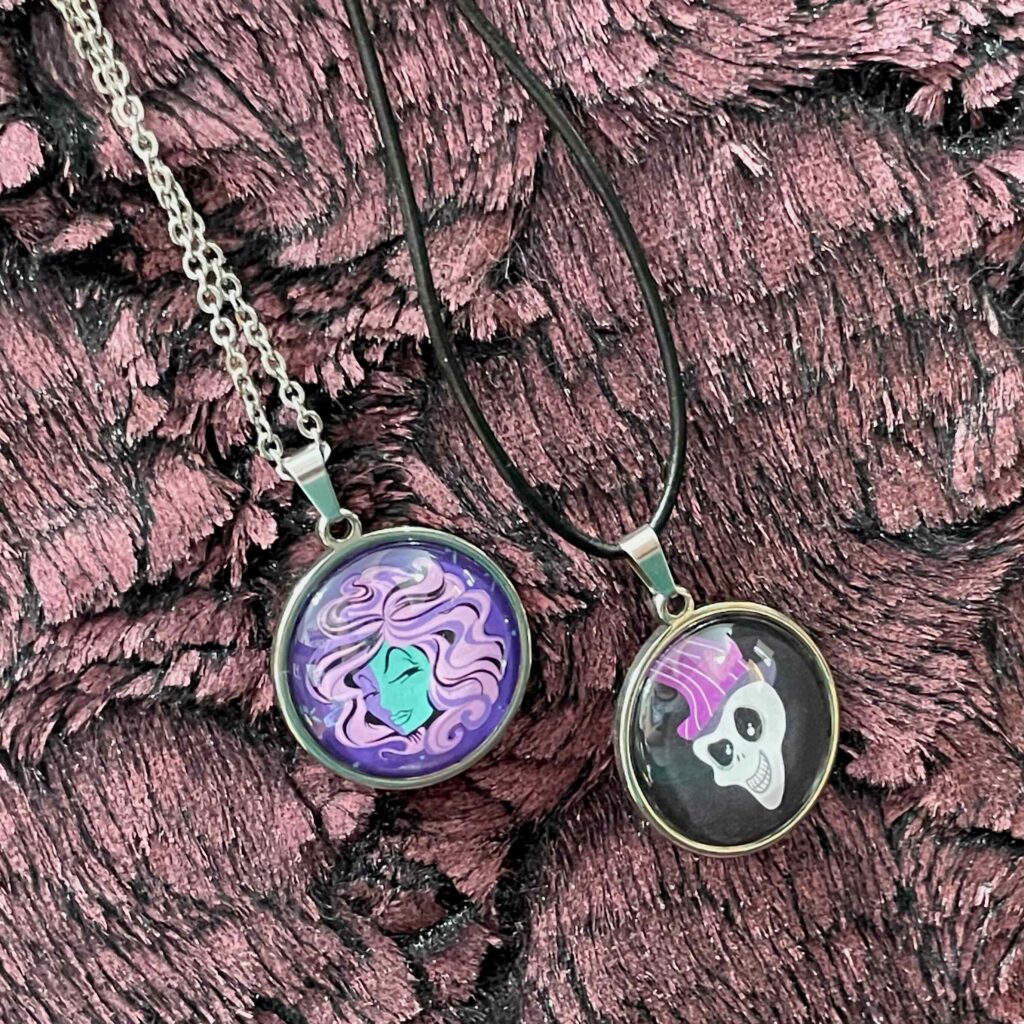 Madame Leota et ses compagnons (collier)