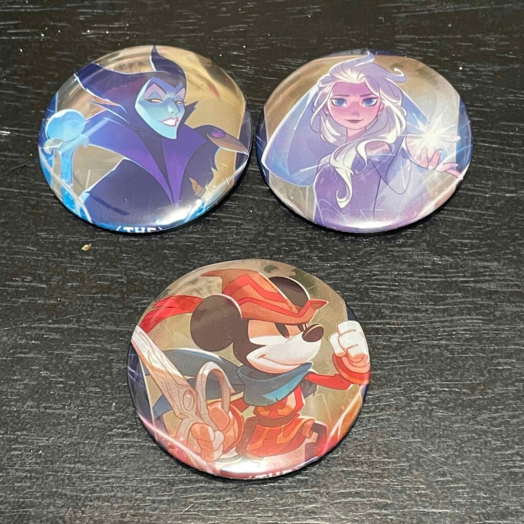 Booster Lorcana macaron 2.5 pouces